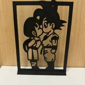 Goku y Chi-Chi