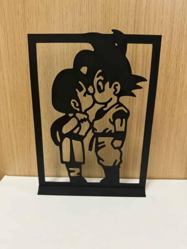 Goku y Chi-Chi