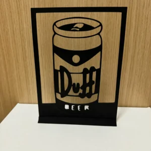 Lata de cerveza Duff