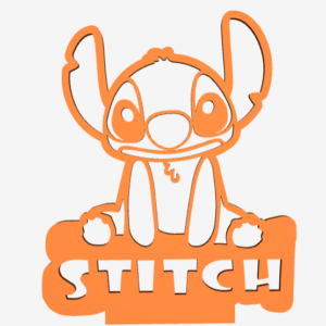 Stitch sentado
