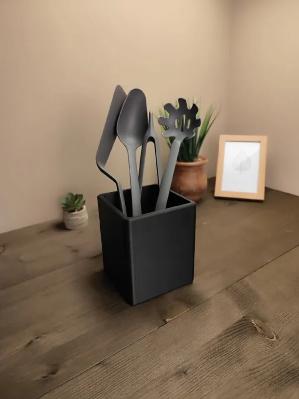 Soporte para utensilios de cocina liso - Imagen 2