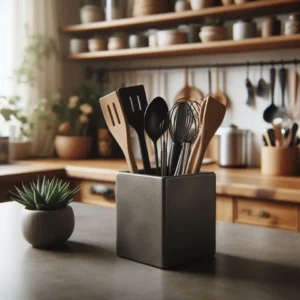 Soporte para utensilios de cocina liso
