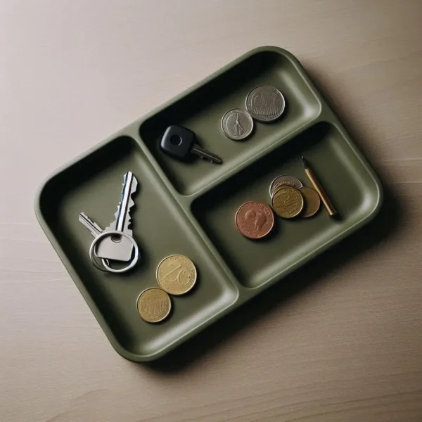Cuenco organizador estilo militar