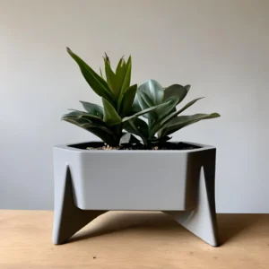 Macetero hexagonal