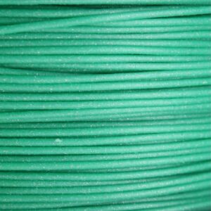 Verde con purpurina